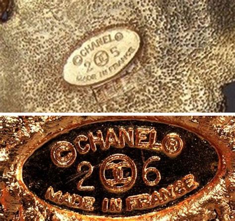 chanel jewelry stamps